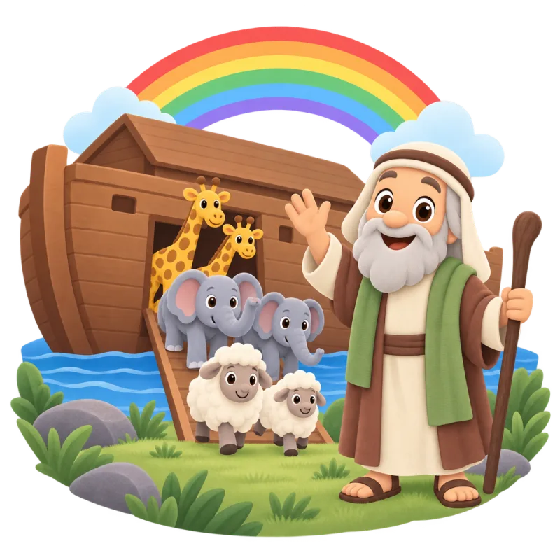 Noah's ark scene